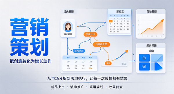 金牛区营销策划